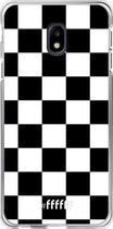 Samsung Galaxy J3 (2017) Hoesje Transparant TPU Case - Checkered Chique #ffffff