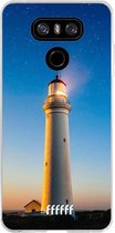 LG G6 Hoesje Transparant TPU Case - Lighthouse #ffffff