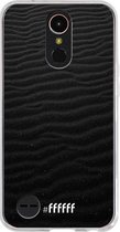 LG K10 (2017) Hoesje Transparant TPU Case - Black Beach #ffffff