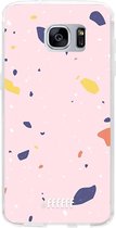 Samsung Galaxy S7 Edge Hoesje Transparant TPU Case - Terrazzo N°8 #ffffff