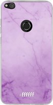 Huawei P8 Lite (2017) Hoesje Transparant TPU Case - Lilac Marble #ffffff