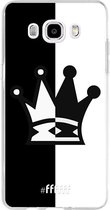 Samsung Galaxy J5 (2016) Hoesje Transparant TPU Case - Chess #ffffff