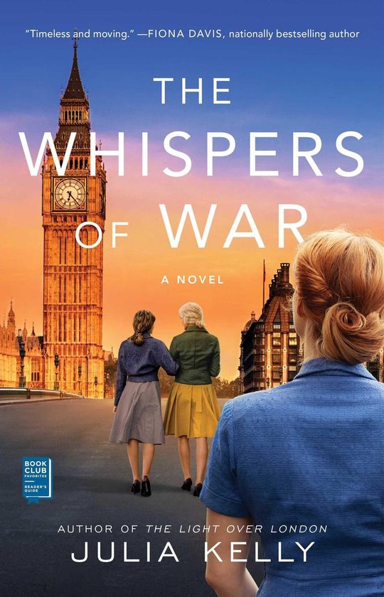 Bestselling World War II Fiction - The Whispers of War - cover