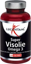 3x Lucovitaal Super Visolie Omega 3 150 capsules