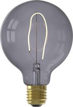 CALEX - LED Lamp - Nora Topaz G95 - E27 Fitting - Dimbaar - 4W - Warm Wit 2200K - Grijs - BSE
