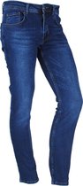 New Republic - Heren Jeans - Blue Game - Lengte 34 - Stretch - Blauw
