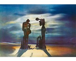Kunstdruk Salvador Dali - Reminiscence archeologique 70x50cm