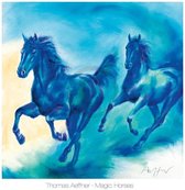 Thomas Aeffner - Magic Horses Kunstdruk 70x70cm