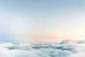 Fotobehang - Over the Clouds 384x260cm - Vliesbehang