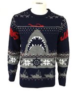 Jaws gebreide foute kerst trui