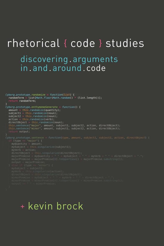 Sweetland Digital Rhetoric Collaborative - Rhetorical Code S ... - cover