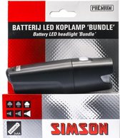 koplamp Bundle led batterij zwart