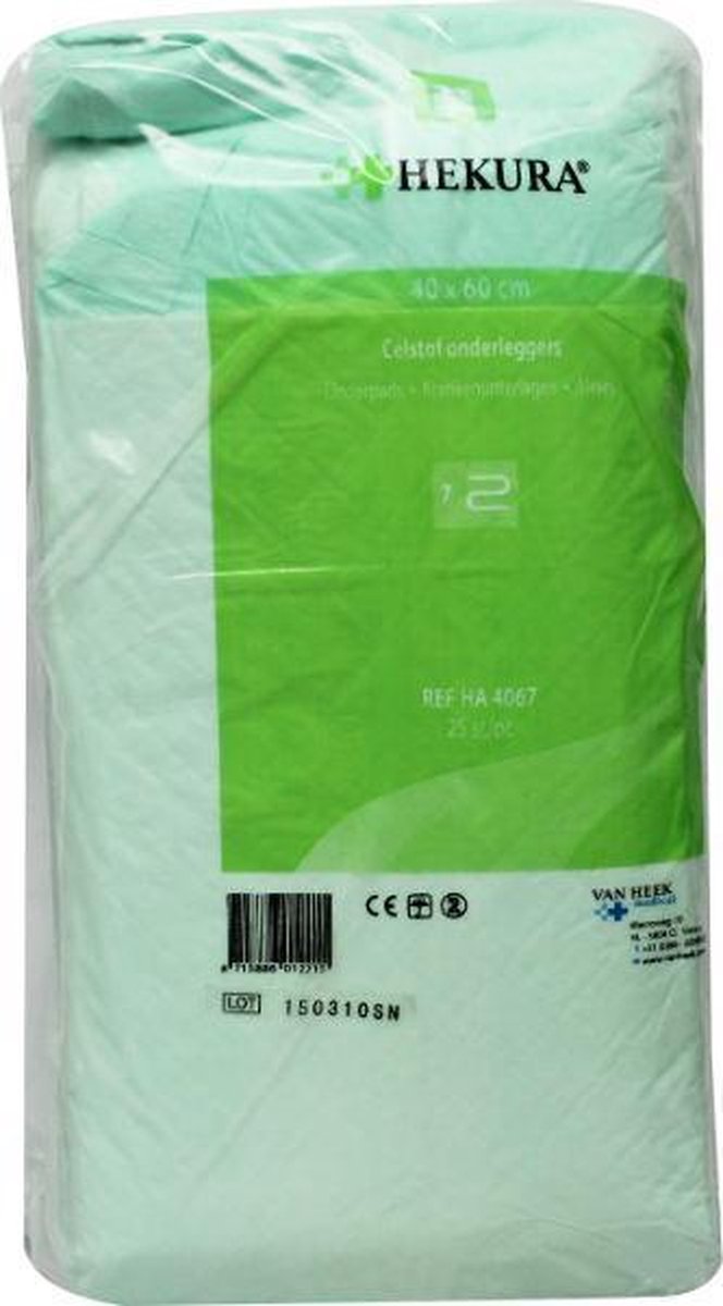 Goedkoopste Heka Celstof onderlegger 40 x 60 25 stuks