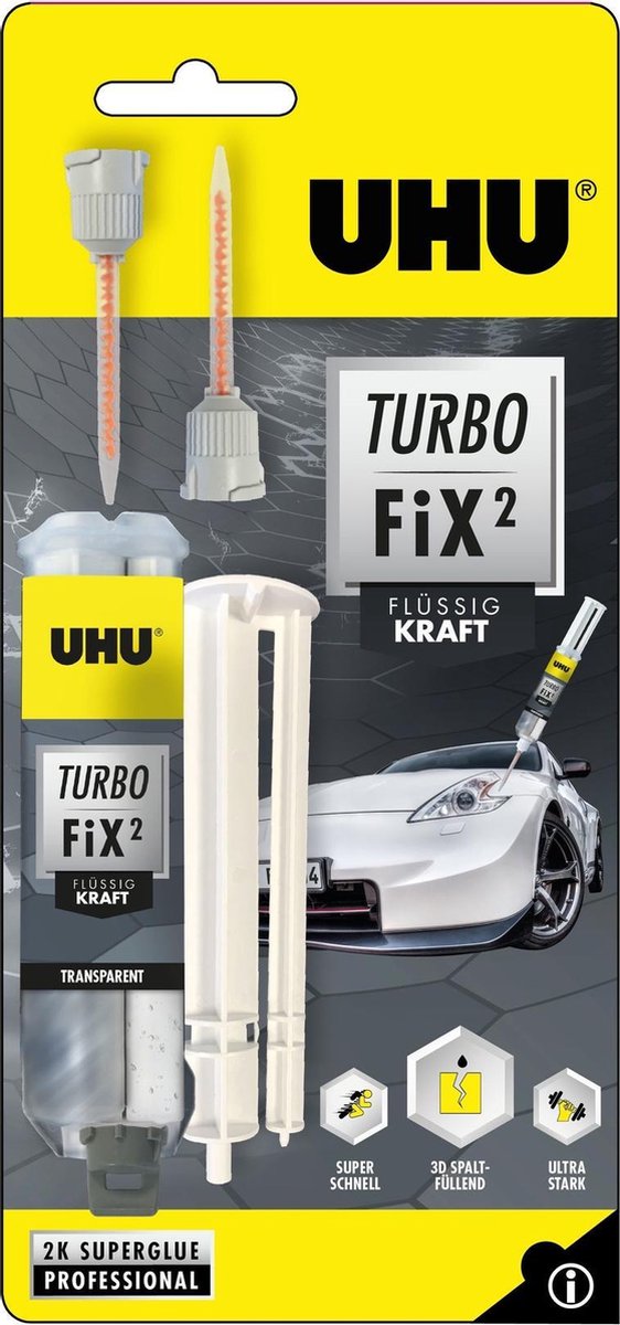 Uhu Turbo Fix² Liquid Power 2-componenten lijm 10g