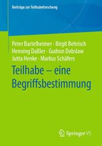 Beiträge zur Teilhabeforschung - Teilhabe – eine Begriffsbestimmung