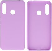 BackCover Hoesje Color Telefoonhoesje voor Samsung Galaxy A70e Paars