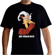 ONE PUNCH MAN - Tshirt Saitama Punch man SS black - basic