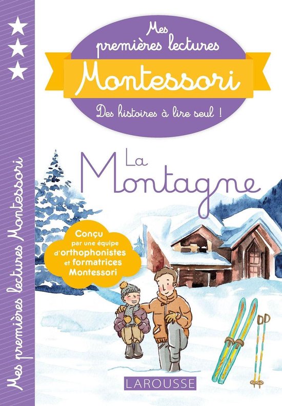 Mes premières lectures Montessori La Montagne - cover