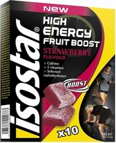 Isostar Energy Fruit Boost Strawberry with Caffeine 10 x 10 g