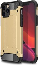 Apple iPhone 12 / 12 Pro Hoesje Hybride Shock Proof Back Cover Goud