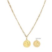 Ketting sun and moon gold