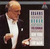 Brahms, Reger, Ives: Variations