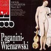Niccolò Paganini: Violin Concerto No. 1; Henri Wieniawski: Violin Concerto No. 2