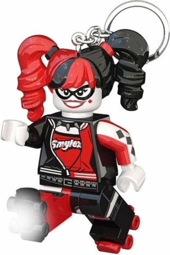 Lego sleutelhanger met licht Harley Quinn