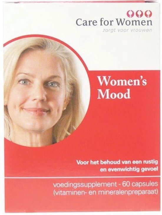 Care for Women Mood Voedingssupplement - 60 Capsules - Care For Women