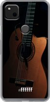 Google Pixel 4a Hoesje Transparant TPU Case - Guitar #ffffff