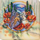 Kralen borduurpakket Summer water colors-2   - ABRIS ART 30 x 31,5  cm