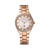 JETTE dames horloges quartz analoog One Size Roségoud 32012269