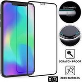 iPhone XR Screen Protector Glass Zwart