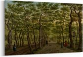 Schilderij - Het Herepad in het Haagse Bos — 90x60 cm