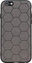 Wicked Narwal | Hexagon Hard Case voor iPhone 6 / 6s Grijs