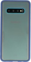 Wicked Narwal | Kleurcombinatie Hard Case voor Samsung Galaxy S10 Blauw