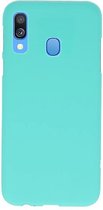 Wicked Narwal | Color TPU Hoesje voor Samsung Samsung Galaxy A40 Turquoise
