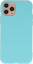 Wicked Narwal | Premium Color TPU Hoesje voor iPhone 11 Pro Turquoise