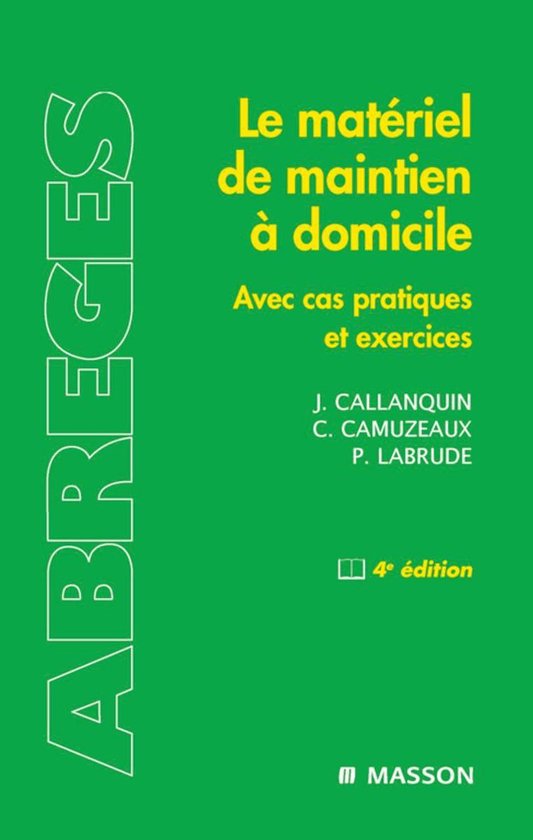 Le Mat�Riel De Maintien � Domicile