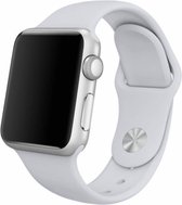 Bandje geschikt voor de Apple Watch 42 / 44mm  mistgrijs sport bandje - 42mm ML