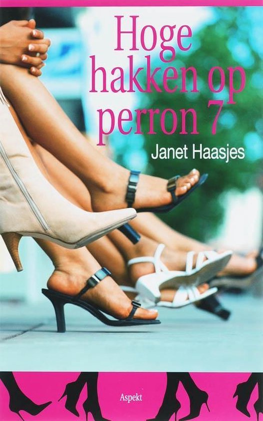 Cover van het boek 'Hoge hakken op perron 7'
