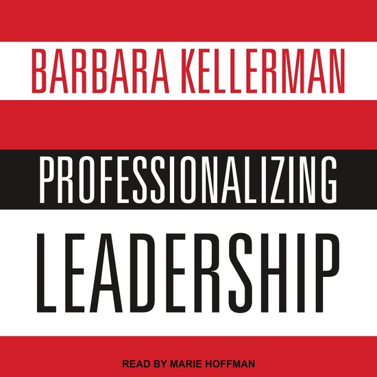 Professionalizing Leadership - cover