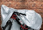Mirage fietsbeschermhoes 170T polyester zilver