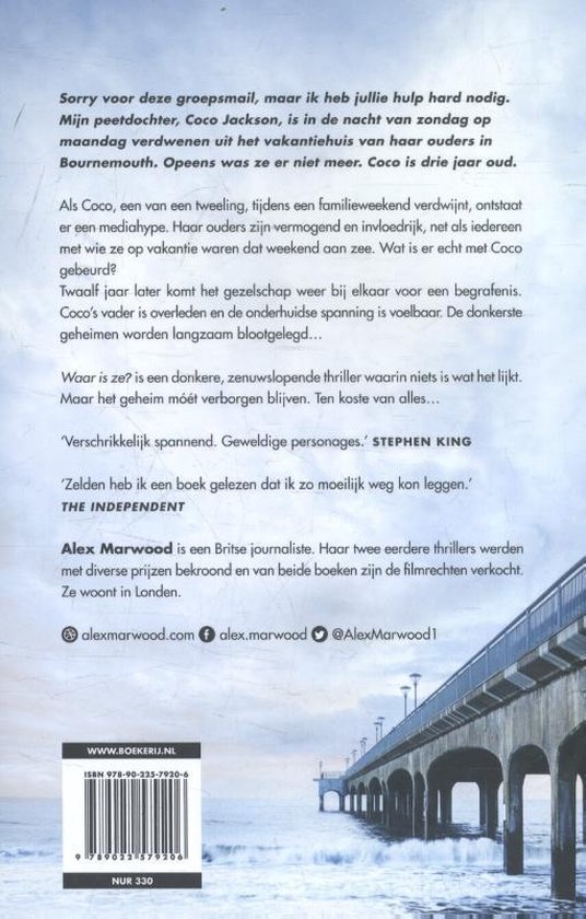 Waar is ze?