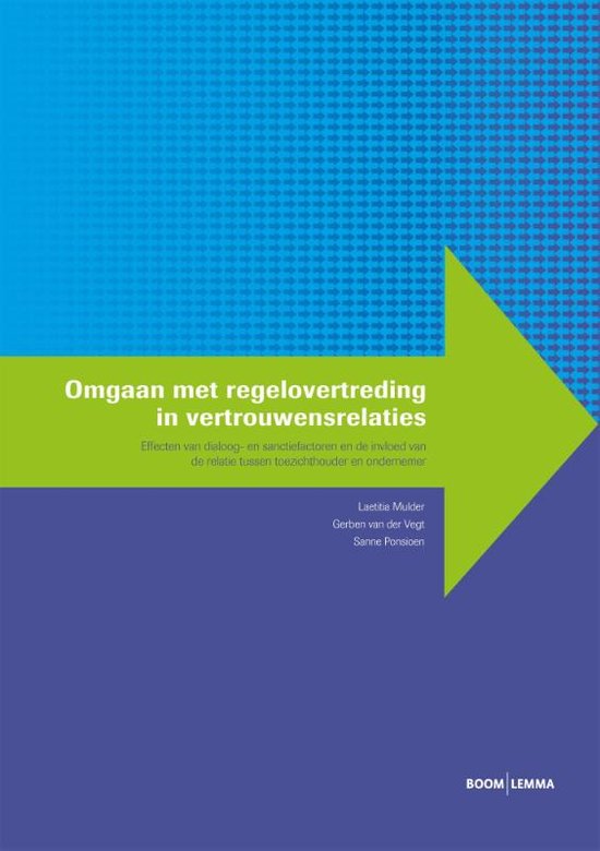 Handhaving en gedrag - Omgaan met regelovertreding in vertrouwensrelaties