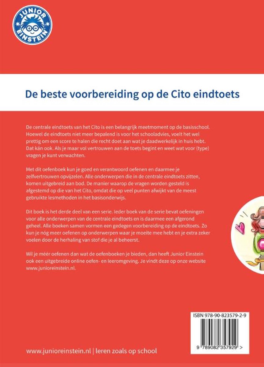 Citotoets oefenboek 3; Gemengde opgaven; Groep 8 9789082357929