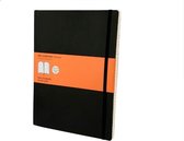 Moleskine Classic Notitieboek - Extra Large - Softcover - Geruit - Zwart