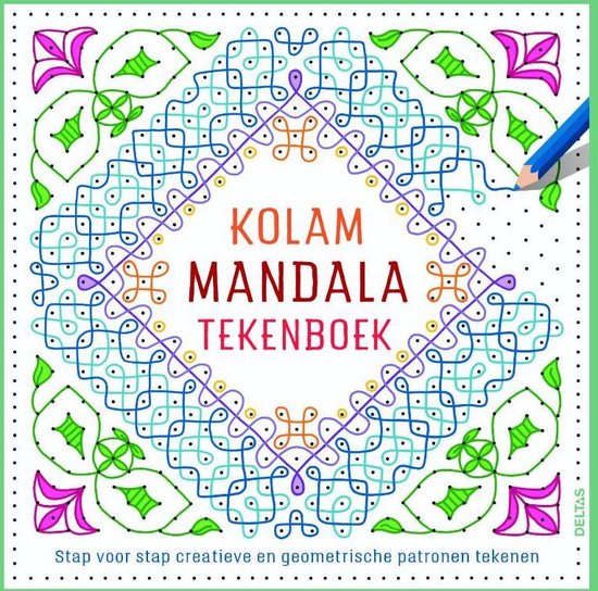 Kolam mandala tekenboek | 9789044749472 | Boeken | bol.com