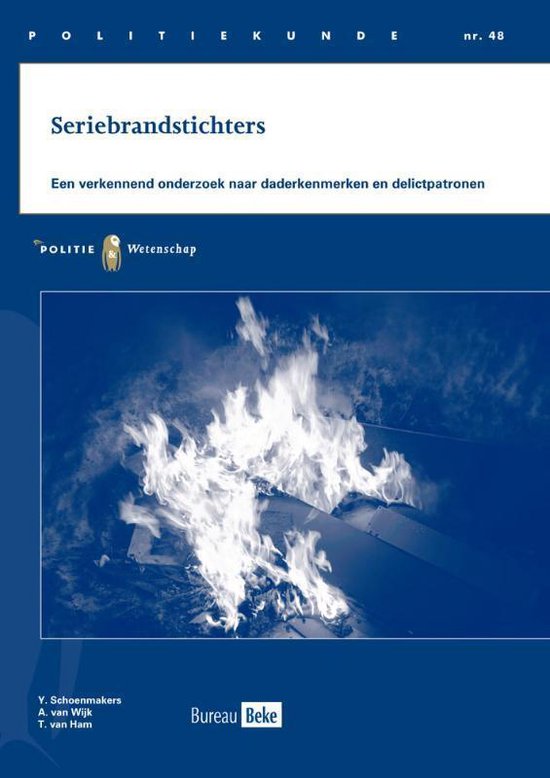 Cover van het boek 'Seriebrandstichters'