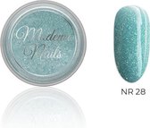 Modena Nails Acryl Glitter Lichtblauw - 28